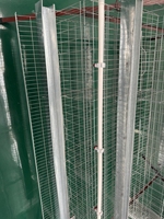 Nouvelle cage à poules pondeuses de type A avec système d'alimentation automatique, prix compétitif, fourniture directe d'usine, fil galvanisé