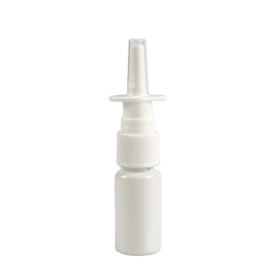 โรงงานขายส่งขวดสเปรย์พลาสติก PET สีฟรอสต์ สีเหลืองอำพัน สีขาว สีชมพู สีเขียว แบบไหล่เรียบ ขนาด 10 มล. สำหรับบรรจุยา - Product Image 3