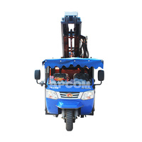 Foreuse rotative montée sur tracteur APCOM, moteur diesel, pompe, moteur, forage de puits d'eau, profondeur maximale de 500 m, prix compétitif
