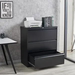 โรงพยาบาลล็อคโมเดิร์นแขวน A4 เลื่อนโรงพยาบาลแบ่ง 3 ลิ้นชักด้านข้างเฟอร์นิเจอร์สํานักงานเหล็กตู้<span class=keywords><strong>เก็บ</strong></span><span class=keywords><strong>เอกสาร</strong></span>โลหะ - Product Image 2