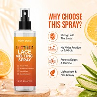 Spray Fixateur Adhésif Fort pour Perruques Lace Front et Extensions
