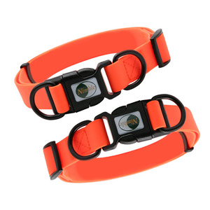 मुफ्त नमूना लक्जरी त्वरित रिलीज कुत्ते कॉलर सेट मल्टीकोर वाटरप्रूफ प्रशिक्षण लीश पर्यावरण के अनुकूल नायलॉन वेबबिंग मुद्रित - Product Image 2