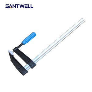 Pince à serrage rapide en acier robuste avec poignée ergonomique pour l'assemblage DIY, le travail du bois, la soudure et la menuiserie - Product Image 3