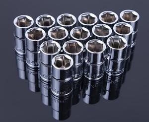 46 Pcs 1/4-Inch Chrome Vanadium Universal Wrench <strong>Socket</strong> <strong>Set</strong> Adjustable <strong>Socket</strong> Gear Wrench <strong>Set</strong> for Bicycle <strong>Torque</strong> Pedal - Product Image 6