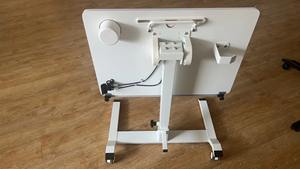 Mesa de <span class=keywords><strong>Lectura</strong></span> Ajustable con Elevación a <span class=keywords><strong>Gas</strong></span> de Diseño Moderno, Panel de Madera, Escritorio de Consignación con Cerradura, Ajustable a Cualquier Altura, Recubrimiento en Polvo para Uso en Oficina - Product Image 6