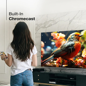 สมาร์ททีวีแอนดรอยด์ขนาด 65 นิ้ว, ความละเอียด 4K HD ปรับแต่งได้, เหมาะสำหรับความบันเทิงหน้าจอขนาดใหญ่ในห้องนั่งเล่นโรงแรม ทีวี Google ขนาด 65 นิ้ว - Product Image 6