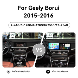 ZWNAV Pantalla Táctil Dual de 9.1 Pulgadas para Geely Borui 2015-2016, Reproductor de Radio para Auto Android 15, WIFI, 4G, GPS, Navegación, Multimedia Inalámbrica - Product Image 2