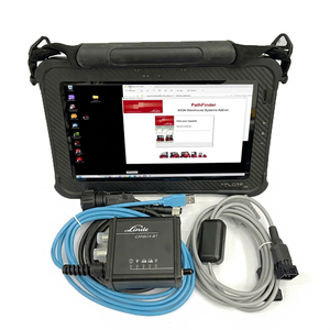 เครื่องมือวินิจฉัยรถยก Pathfinder LSG Linde BT สายวินิจฉัย แท็บเล็ต XPlore ได้รับการรับรอง CCC รองรับ WiFi - Product Image 1