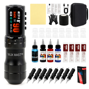 Máquina de Tatuaje PMU Inalámbrica con Carrera Ajustable para Labios y Cejas, Set Profesional para Maquillaje Permanente - Product Image 1