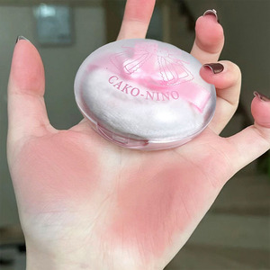 Poudre de fard à joues de maquillage d'arc de CAKO-NINO de marque privée avec la <span class=keywords><strong>palette</strong></span> simple mate de fard à joues de <span class=keywords><strong>coussin</strong></span> - Product Image 4