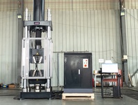 Máquina de Ensayo Universal Electrohidráulica de un Solo Espacio con Servocontrol (UTM) para Pruebas de Tracción, Compresión y Flexión de Metales, ASTM E4 ISO7500-1