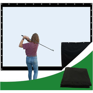 High-Quality Indoor Training System Low Noise <b>Golf</b> <b>Simulator</b> Impact Screen Display Projection - Product Image 1