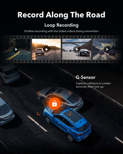 กล้องติดรถยนต์แบบกระจกมองหลัง รุ่น G930 4K+1080P เลนส์คู่ พร้อม GPS ระบบมองเห็นในเวลากลางคืน และ G-Sensor - Product Image 4