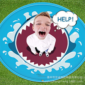 Inflatable Water Spray Pad 170Cm Round For Children Outdoor Play Mats - Product Image 2