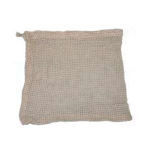 Juego de Bolsas de Malla de Algodón Reutilizables Orgánicas para Compras, con Logotipo, OEM - Product Image 2