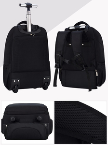Zaino per Computer Portatile a Doppia Spalla con Ruote, Borsa da Viaggio Intelligente per Laptop - Product Image 3