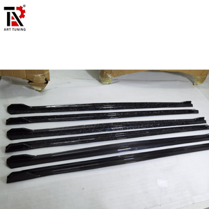 Jupes latérales en fibre de carbone style MP pour <span class=keywords><strong>BMW</strong></span> Série 5 M5 F90 G30 2017-2023 – Marchepieds latéraux en fibre de carbone sèche <span class=keywords><strong>M</strong></span>-Performance - Product Image 3