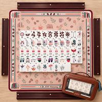 En stock : Jeu de société Mahjong américain de la collection Bookish – Livres, café et design d'intérieur confortable