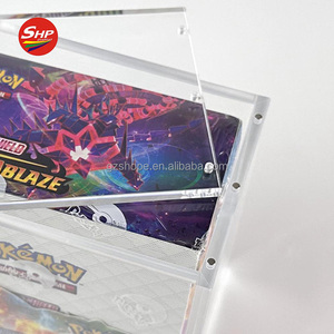 Boîte <span class=keywords><strong>de</strong></span> boosters Pokémon SHP TCG : Sun & Moon Unified Minds, étui en acrylique avec protection UV, étui magnétique pour boîte <span class=keywords><strong>de</strong></span> boosters Pokémon - Product Image 3