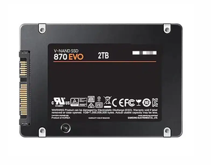 2 to SSD 2.5 "SATA 870 EVO 6 Gb/s MZ-77E2T0BW/ MZ-77E2T0B/EU SSD interne Solid State Disk - Product Image 1