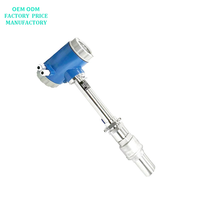 Débitmètre magnétique pour eaux usées Atech Insertion-style Emag Débitmètre électromagnétique enfichable alimenté par batterie