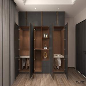Armoire de chambre à coucher BALOM de style italien, armoire en bois, <span class=keywords><strong>placard</strong></span> intégré, design minimaliste, grande capacité - Product Image 5