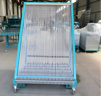 Chariot de rangement pour vitres isolantes, étagère de boutique de vitres, chariot utilisé pour le stockage et le tri des vitres à double vitrage