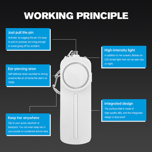 Bộ móc khóa tự vệ dành cho nữ, quà tặng khuyến mãi - Product Image 4