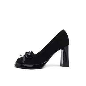 Zapatos Planos de Cuero con Tacón Cuadrado y Plataforma, Estilo Francés, Retro Británico, Tipo Mary Jane, para Novia, Verano-Otoño 2026 - Product Image 5