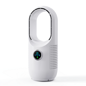 Gran oferta, mesa de refrigeración por aire, ventiladores sin aspas, recargable por USB, portátil, escritorio de oficina, Mini ventilador de Torre inteligente de mano - Product Image 5