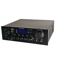Yüksek Güçlü Dijital Stereo 2 Yollu BT Ev Amfisi Alıcıları Karaoke Ses Sistemi Alüminyum 2x100W YFY-S60 110V/240V