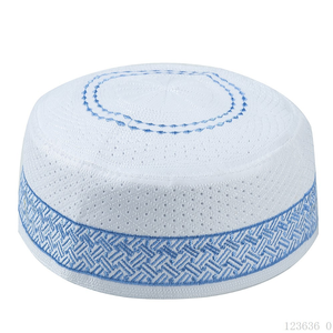 Nuevo gorro étnico de algodón puro para hombre, pañuelo bordado, estilo islámico, judío y musulmán, combinado con pañuelo y oración árabe - Product Image 2