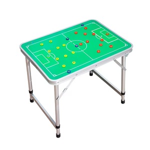 <span class=keywords><strong>Tableau</strong></span> tactique <span class=keywords><strong>de</strong></span> football pliable en alliage d'aluminium avec cadre magnétique, pour l'enseignement, les jeux <span class=keywords><strong>de</strong></span> société et l'entraînement des entraîneurs, 45x32cm - Product Image 2