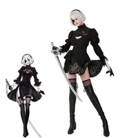 Costume de cosplay, jupe justaucorps avec bandeau, leggings, robe de cosplay pour femmes