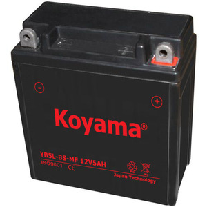 <span class=keywords><strong>Batterie</strong></span> de moto scellée sans entretien 12V5Ah YB5L-BS à chaud de l'Indonésie - Product Image 1