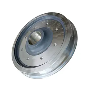 OEM forjou rodas de trilho de aço com TSI, AAR, certificação ISO