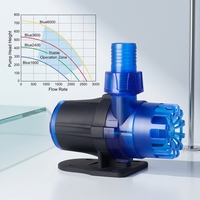 Pompe à eau submersible sans balais 1600L/H, hauteur de refoulement 3M, DC 24V, ultra silencieuse 20dB, arbre en céramique, pour aquarium, fontaine, bassin, hydroponie, sacs