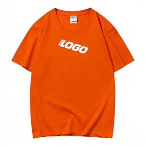 T-shirts en coton à col rond personnalisés promotionnels avec logo sur mesure pour les danseurs de rue de club - Product Image 2