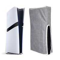 Housse de protection anti-poussière pour console de jeu PS5 Pro Housse anti-poussière pour console PS5 Pro Digital Edition Version de lecteur optique