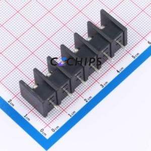 ZX-DG10-8.25-6P Barrier Terminal Block Through hole Component (THT),P=8.25mm Connector - Product Image 2