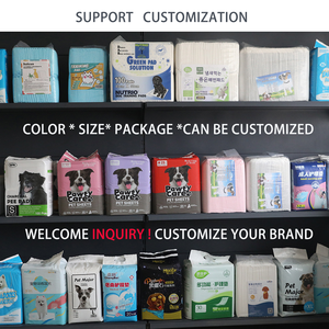 Hochwertige Einweg-Pee-Pads für benutzer definierte Marken Wasserdichte und saugfähige Hunde matte Gesunde Einweg unterlagen - Product Image 5