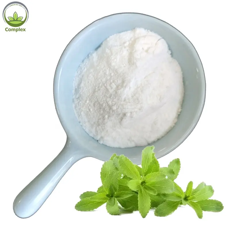 Fabrika kaynağı Stevia tatlandırıcı tozu organik Stevia yaprağı ekstresi