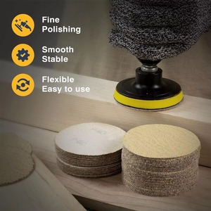 Disques de ponçage auto-agrippants de 3 pouces, grain 40, pour ponceuse orbitale aléatoire, disques de ponçage en oxyde d'aluminium - Product Image 5