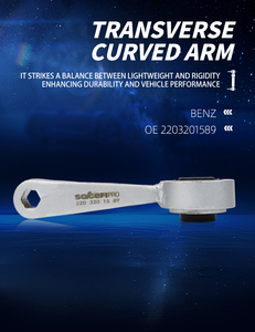 Barre stabilisatrice de suspension avant gauche et droite pour Mercedes-Benz Classe S S 280 320 350 OE 2203201589 - Product Image 6