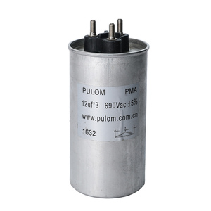 ตัวเก็บประจุกรองไฟฟ้ากระแสสลับแรงดันสูง 380V 200kvar รุ่น PMA-380-3*25 สำหรับพาวเวอร์แบงค์ - Product Image 4