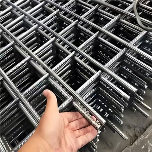 Gân hàn dây thép mạ kẽm gia cố tấm lưới 1/4 ''-6'' khẩu độ bạc/đen màu tùy chỉnh chiều dài mạnh mẽ - Product Image 5