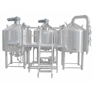 बिक्री के लिए 500L 1000L बड़े घरेलू बियर ब्रूइंग सिस्टम बियर उपकरण