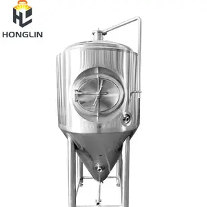 200L 500L fermentador proveedor de fábrica equipar cerveza proyecto llave en mano equipo de elaboración de cerveza tanque de fermentación
