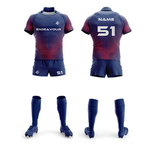 Uniforme de Rugby de Nuevo Diseño y Alta Calidad, Uniforme de Rugby de Secado Rápido al por Mayor, Uniforme de Rugby Transpirable - Product Image 3