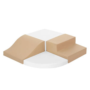 Bloques de Espuma Antideslizantes con Cierre de Velcro para Niños, 4 Piezas, Equipo de Juego Suave, Juguetes de Escalada de Lujo para Niños Pequeños, para Interiores - Product Image 1